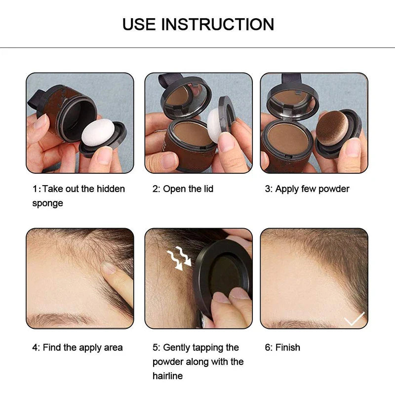 Hairline Powder Instantly Conceals Hair Root Touch Hair Powder for Thinning Hair for Women and Men,Hairline Shadow Powder Makeup LadyShow.Store