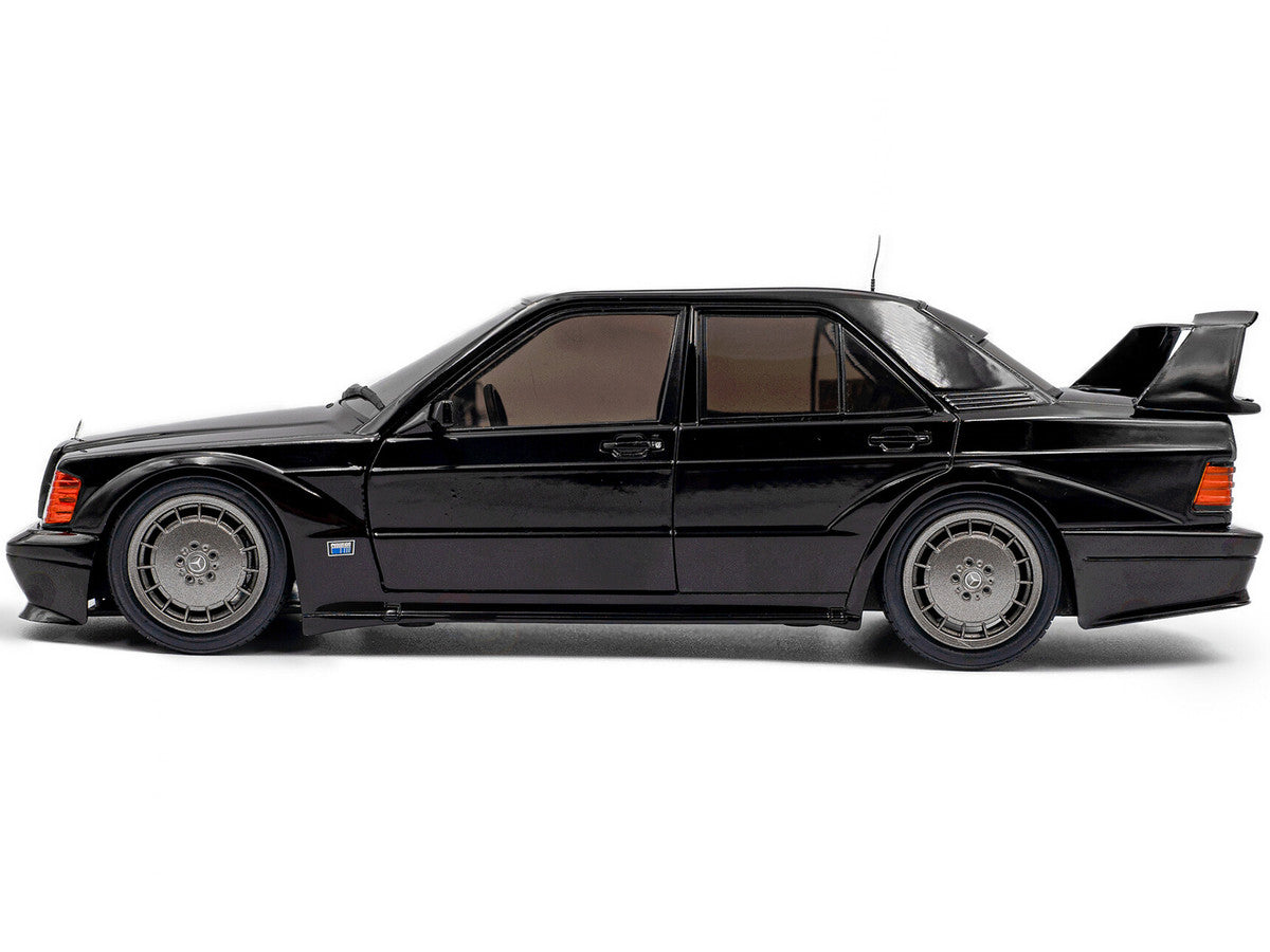 Mercedes Benz 190 Evolution II (W201) "Solido Works" Black 1/18 Diecast Model Car by Solido LuxuryLifeWay Online Store