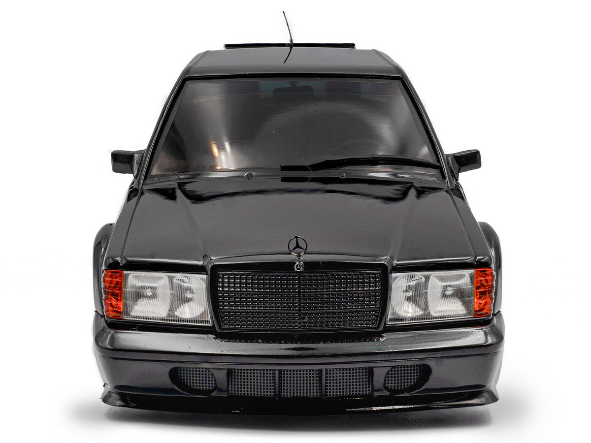 Mercedes Benz 190 Evolution II (W201) "Solido Works" Black 1/18 Diecast Model Car by Solido LuxuryLifeWay Online Store