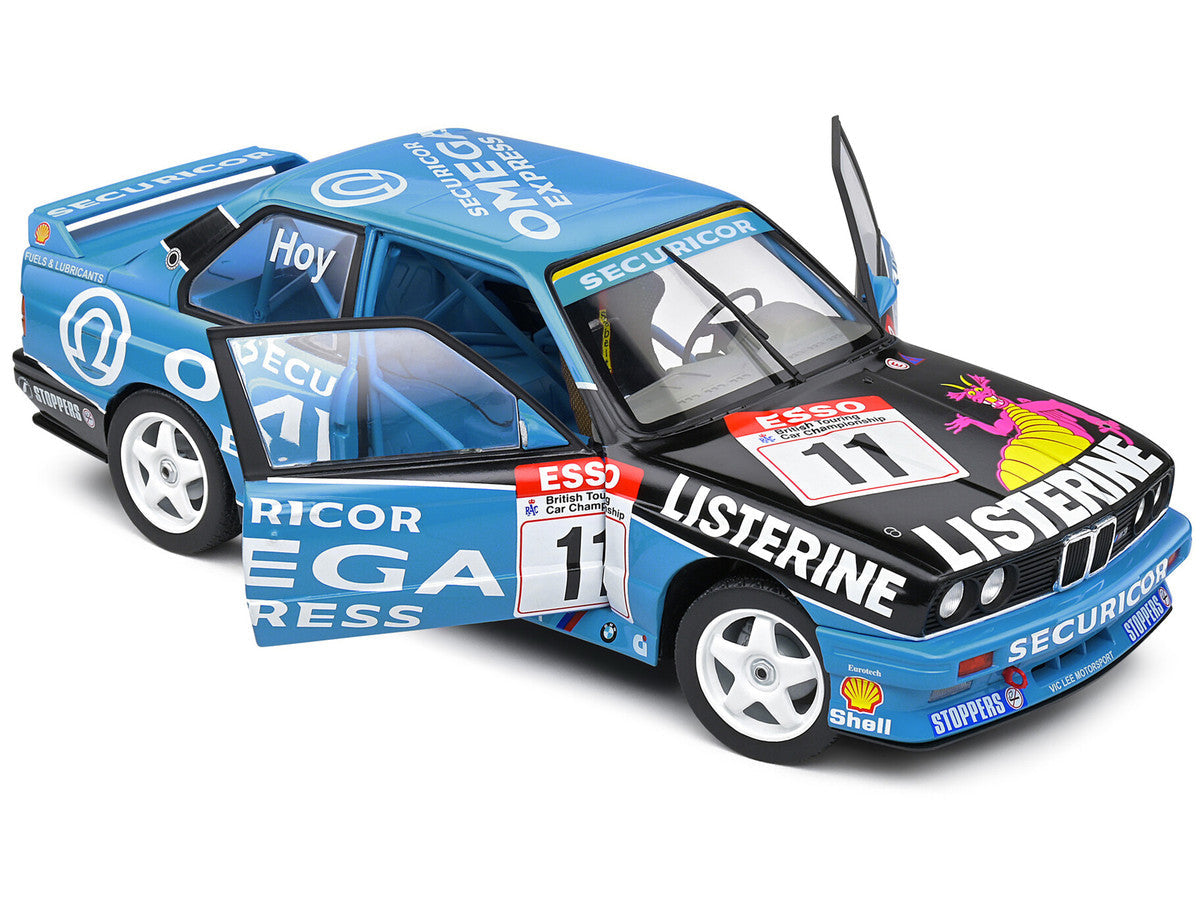 BMW E30 M3 #11 Will Hoy Winner "BTCC (British Touring Car Championship)" (1991) "Competition" Series 1/18 Diecast Model Car by Solido LuxuryLifeWay Online Store