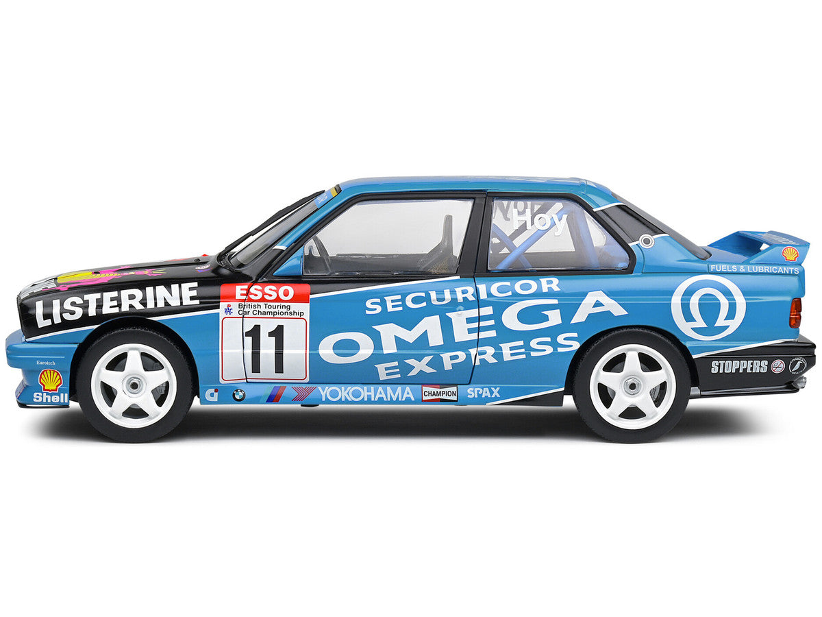 BMW E30 M3 #11 Will Hoy Winner "BTCC (British Touring Car Championship)" (1991) "Competition" Series 1/18 Diecast Model Car by Solido LuxuryLifeWay Online Store