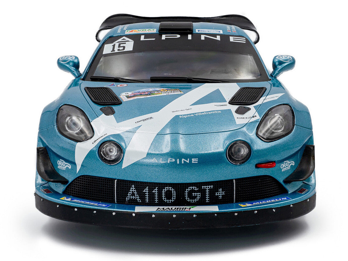 Alpine A110 Rallye GT+ #15 Raphael Astier - Denis Giraudet "Rallye Du Mont Blanc" (2024) "Competition" Series 1/18 Diecast Model Car by Solido LuxuryLifeWay Online Store