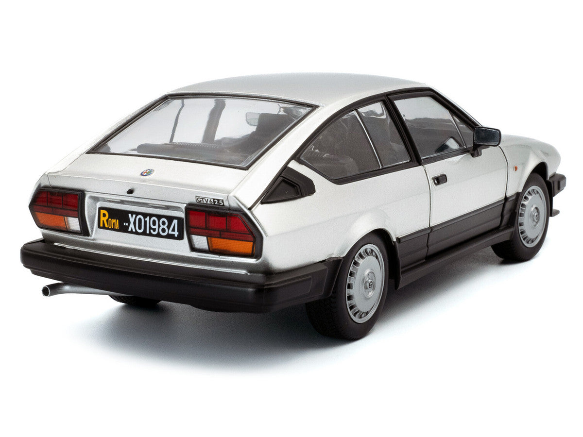 1984 Alfa Romeo GTV6 Silver Metallic 1/18 Diecast Model Car by Solido LuxuryLifeWay Online Store