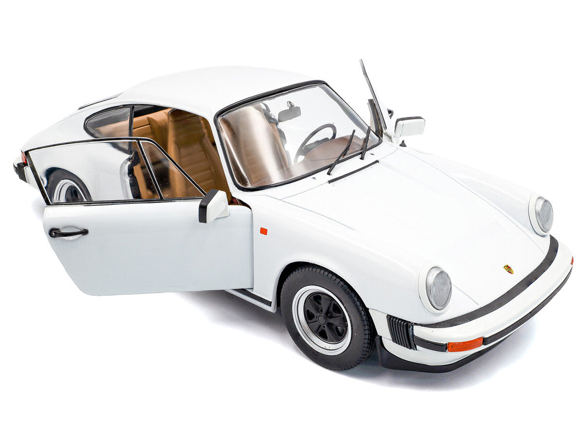 1974 Porsche 911 (930) 3.0 SC Grand Prix White 1/18 Diecast Model Car by Solido LuxuryLifeWay Online Store