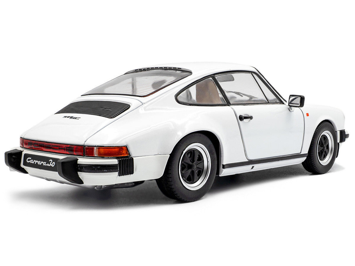 1974 Porsche 911 (930) 3.0 SC Grand Prix White 1/18 Diecast Model Car by Solido LuxuryLifeWay Online Store