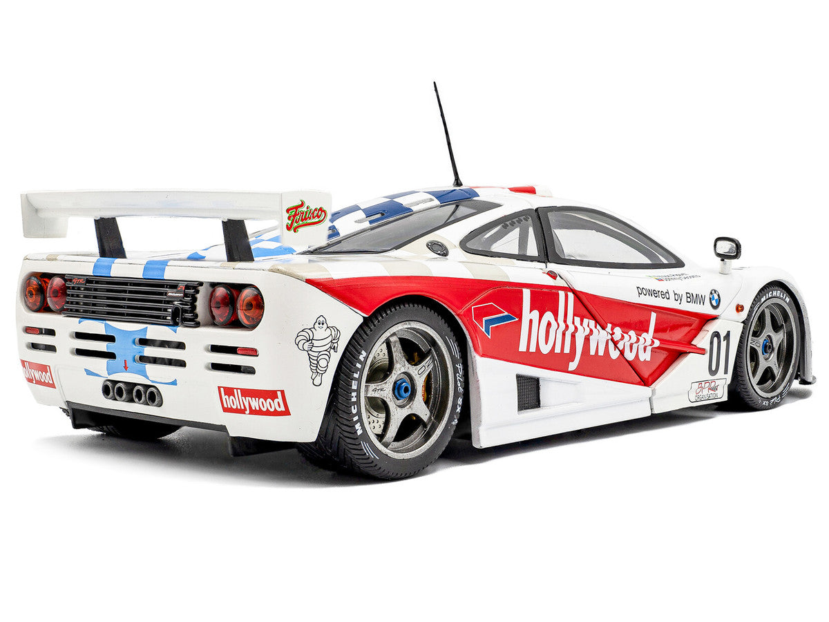 McLaren F1 GTR Short Tail #01 Nelson Piquet - Johnny Cecotto Winner "2 Hours of Brasilia" (1996) "Competition" Series 1/18 Diecast Model Car by Solido LuxuryLifeWay Online Store