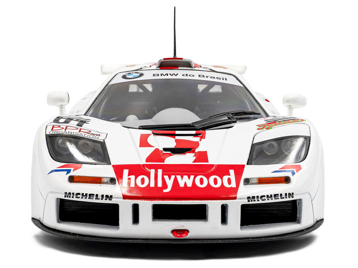 McLaren F1 GTR Short Tail #01 Nelson Piquet - Johnny Cecotto Winner "2 Hours of Brasilia" (1996) "Competition" Series 1/18 Diecast Model Car by Solido LuxuryLifeWay Online Store
