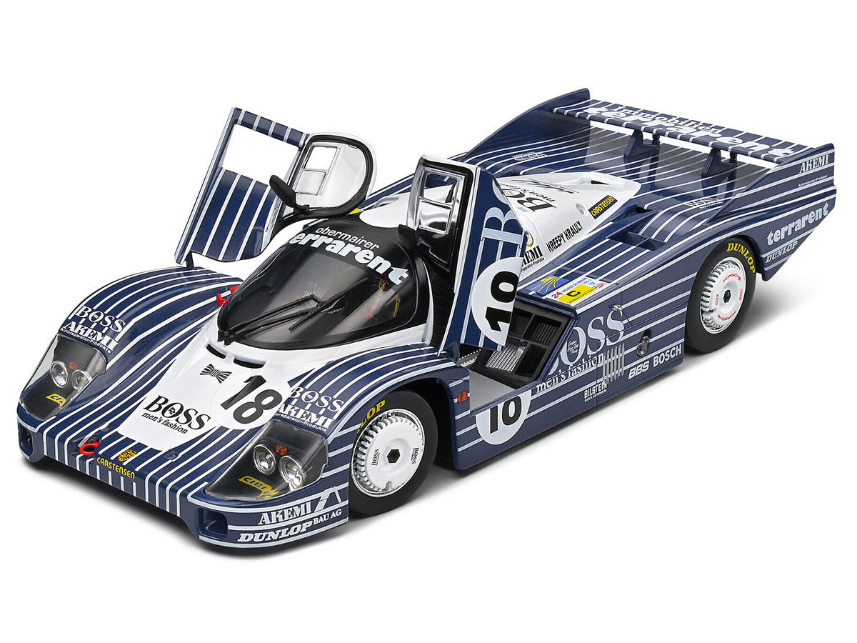 Porsche 956LH #18 Jurgen Lassig - Axel Plankenhorn - Desire Wilson "24 Hours of Le Mans" (1983) "Competition" Series 1/18 Diecast Model Car by Solido LuxuryLifeWay Online Store