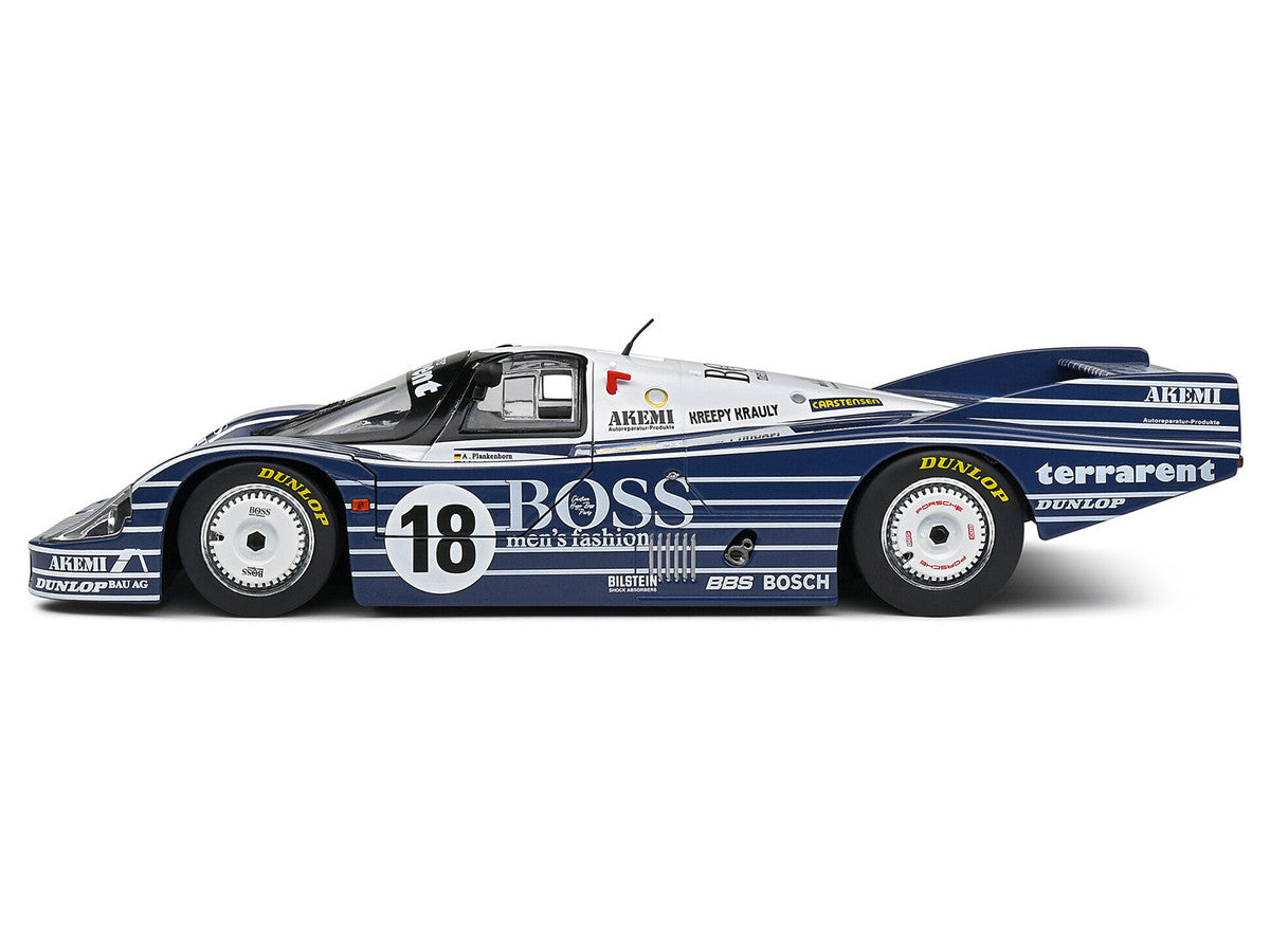 Porsche 956LH #18 Jurgen Lassig - Axel Plankenhorn - Desire Wilson "24 Hours of Le Mans" (1983) "Competition" Series 1/18 Diecast Model Car by Solido LuxuryLifeWay Online Store