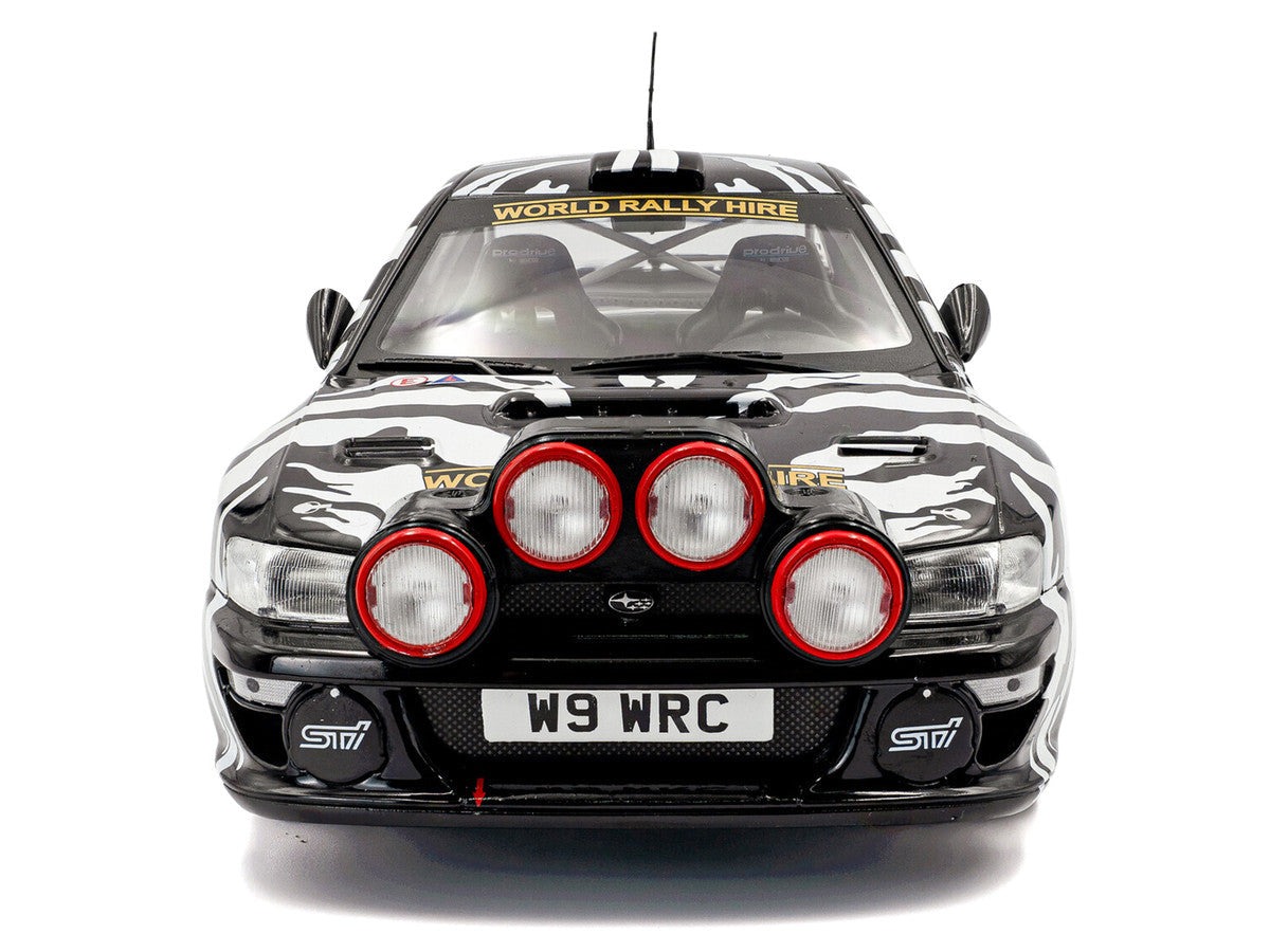 Subaru Impreza S5 WRC99 #38 Nigel Heath - Steve Lancaster "Rallye de Portugal" (2001) "Competition" Series 1/18 Diecast Model Car by Solido LuxuryLifeWay Online Store
