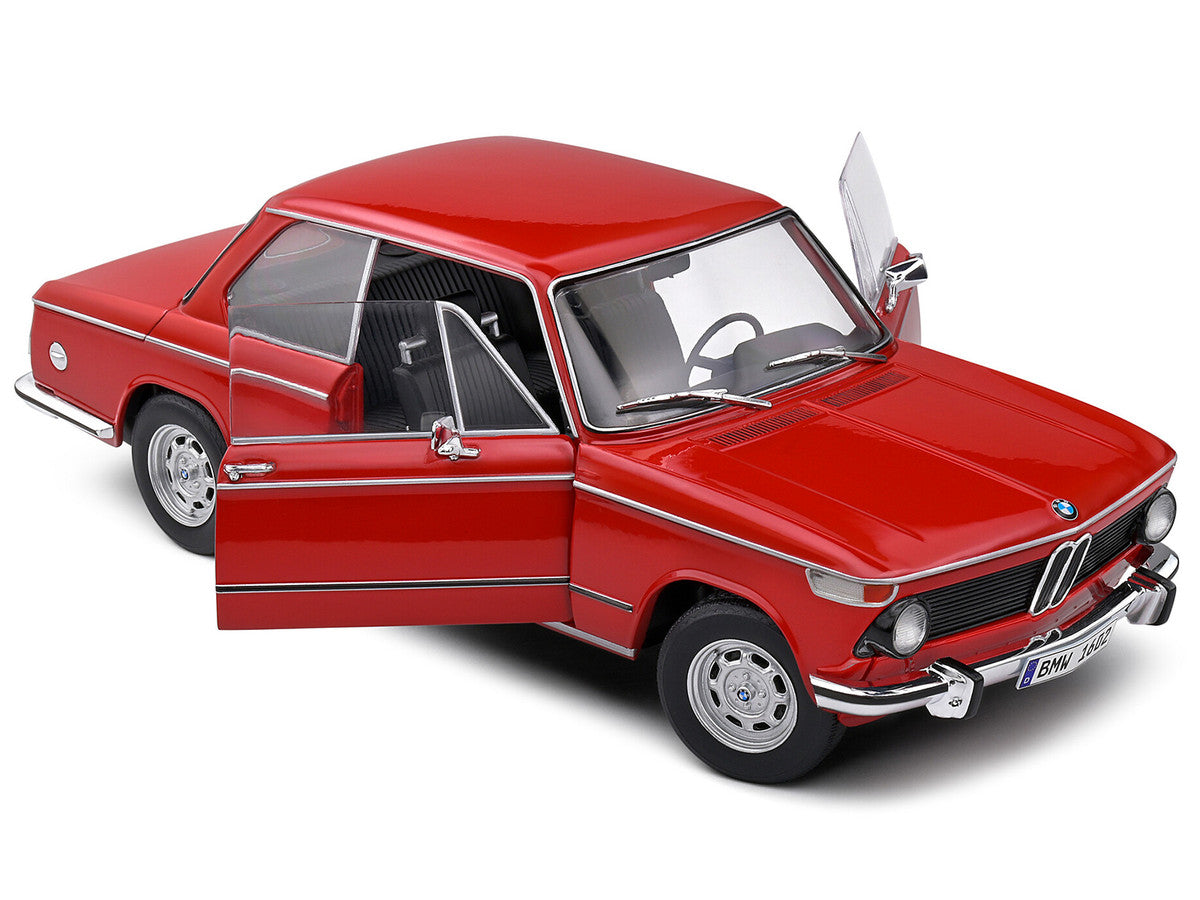 1971 BMW 1602 Verona Red 1/18 Diecast Model Car by Solido LuxuryLifeWay Online Store