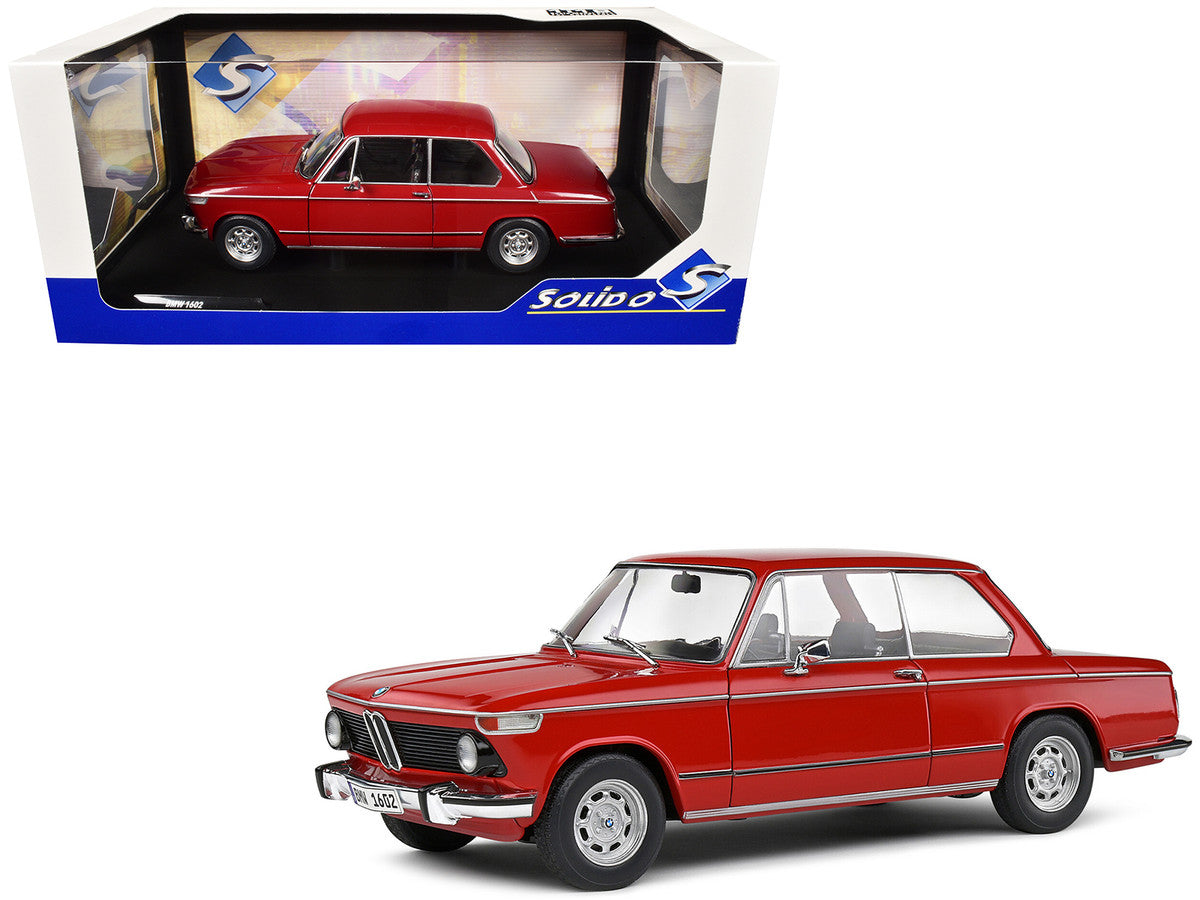 1971 BMW 1602 Verona Red 1/18 Diecast Model Car by Solido LuxuryLifeWay Online Store
