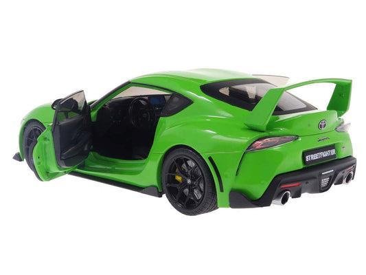 2023 Toyota GR Supra "StreetFighter" Green 1/18 Diecast Model Car by Solido LuxuryLifeWay Online Store
