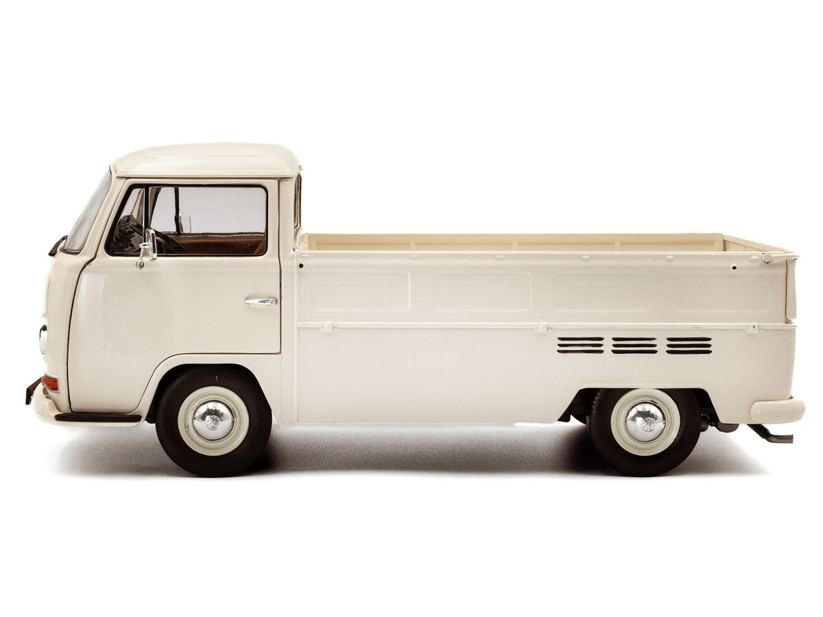 1968 Volkswagen T2 Pickup Truck Beige 1/18 Diecast Model Car by Solido LuxuryLifeWay Online Store