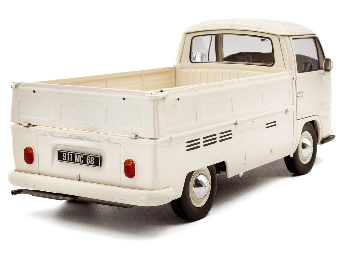1968 Volkswagen T2 Pickup Truck Beige 1/18 Diecast Model Car by Solido LuxuryLifeWay Online Store