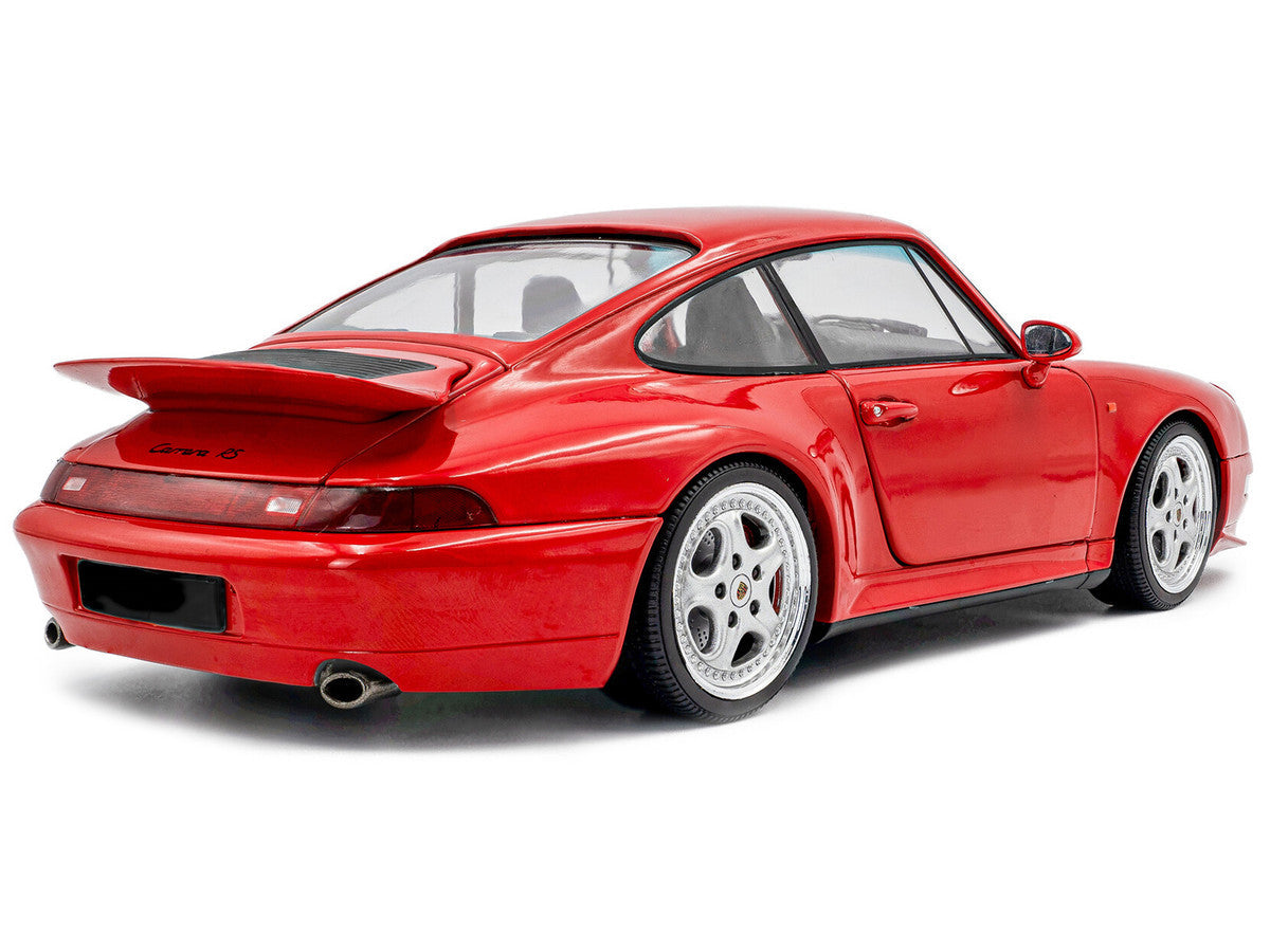 1997 Porsche 911 (993) Carrera RS Guards Red 1/18 Diecast Model Car by Solido LuxuryLifeWay Online Store