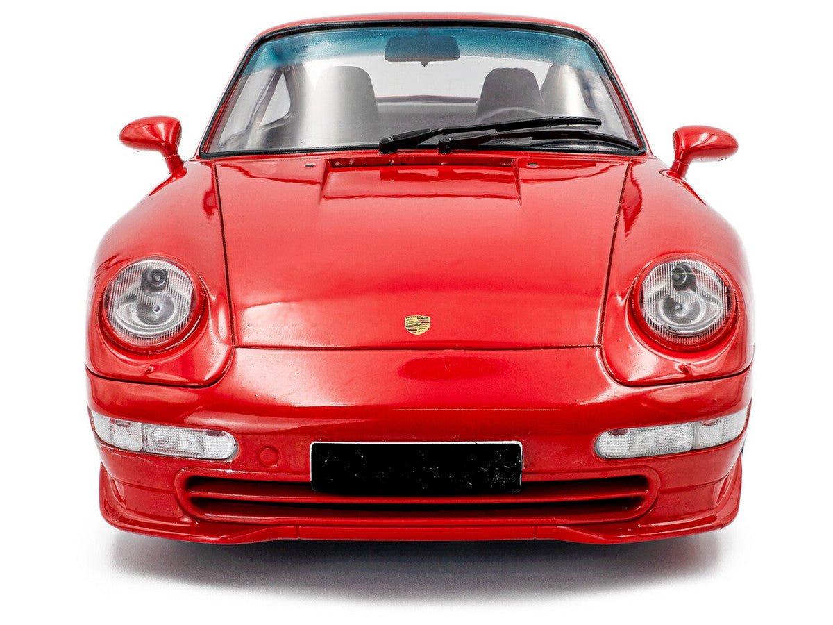 1997 Porsche 911 (993) Carrera RS Guards Red 1/18 Diecast Model Car by Solido LuxuryLifeWay Online Store