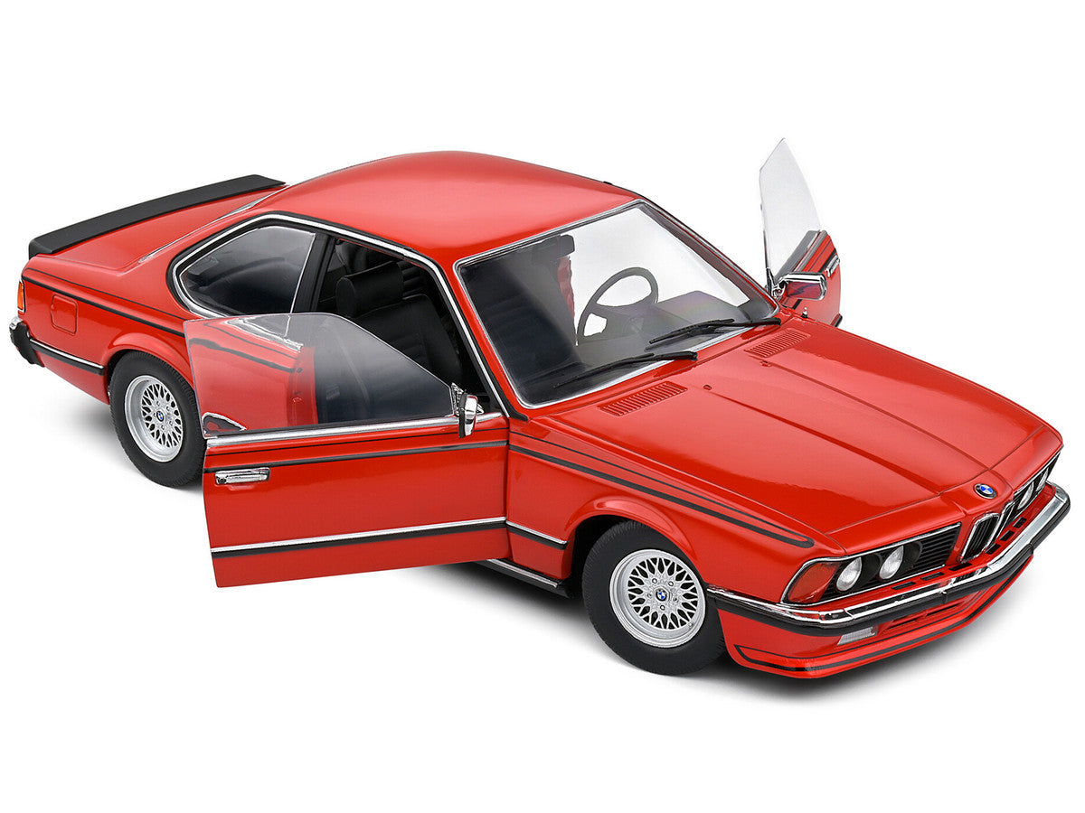 1984 BMW 635 CSI (E24) Henna Red 1/18 Diecast Model Car by Solido LuxuryLifeWay Online Store