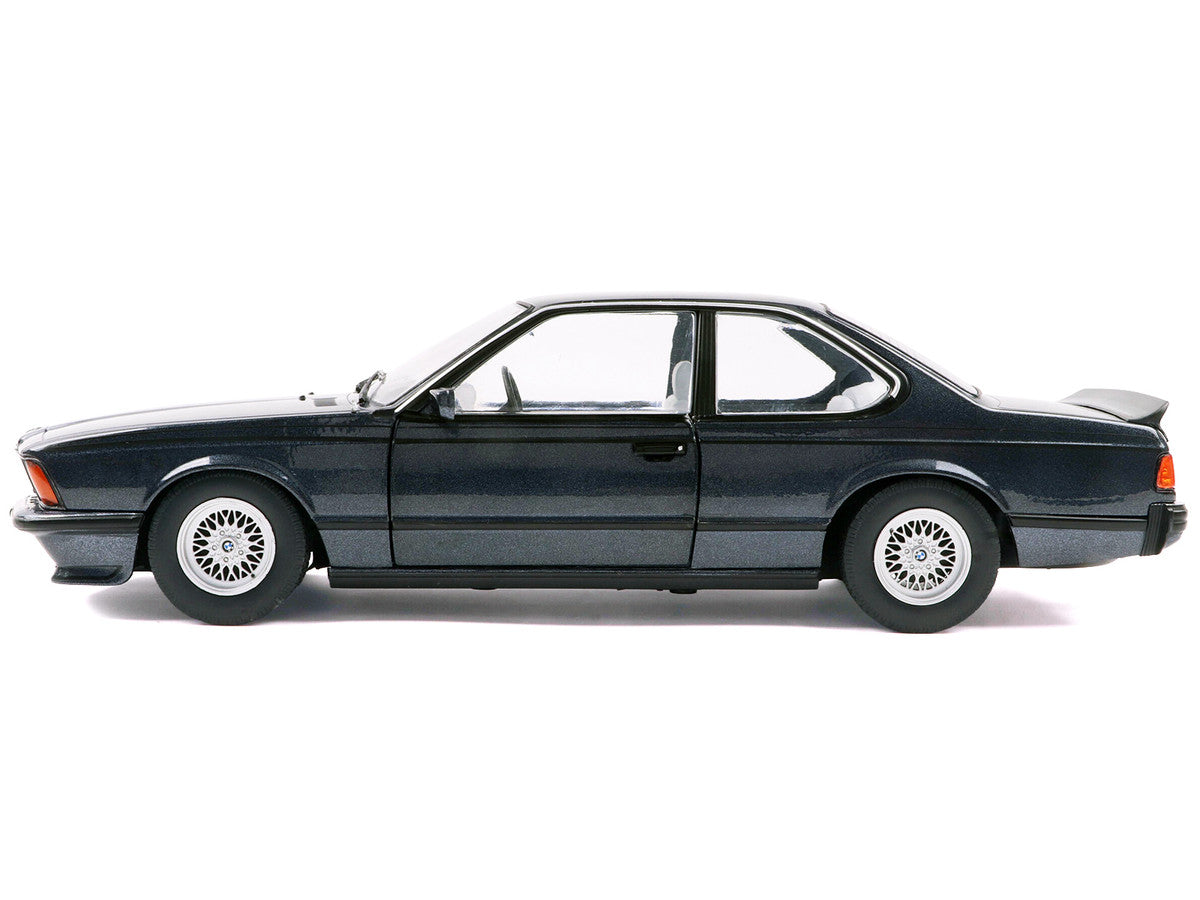 1984 BMW 635 CSI (E24) Macau Blue Metallic 1/18 Diecast Model Car by Solido LuxuryLifeWay Online Store