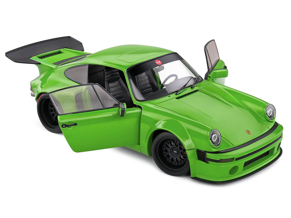 2022 Porsche 911 KS-R Green Metallic 1/18 Diecast Model Car by Solido LuxuryLifeWay Online Store