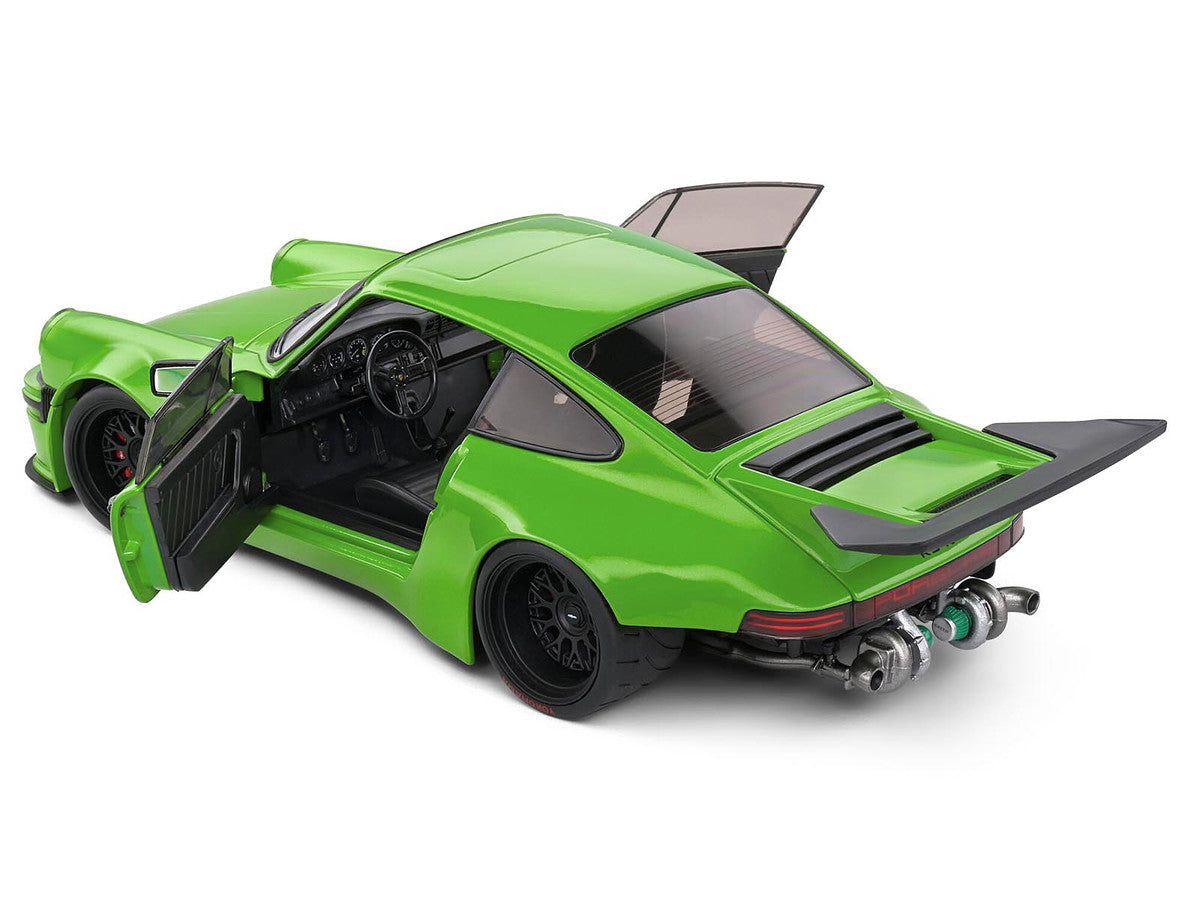2022 Porsche 911 KS-R Green Metallic 1/18 Diecast Model Car by Solido LuxuryLifeWay Online Store