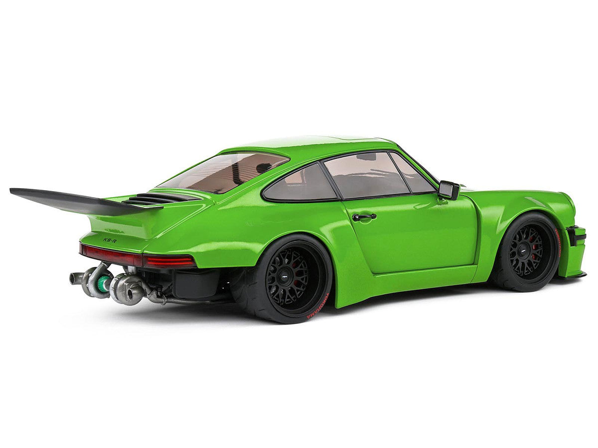 2022 Porsche 911 KS-R Green Metallic 1/18 Diecast Model Car by Solido LuxuryLifeWay Online Store