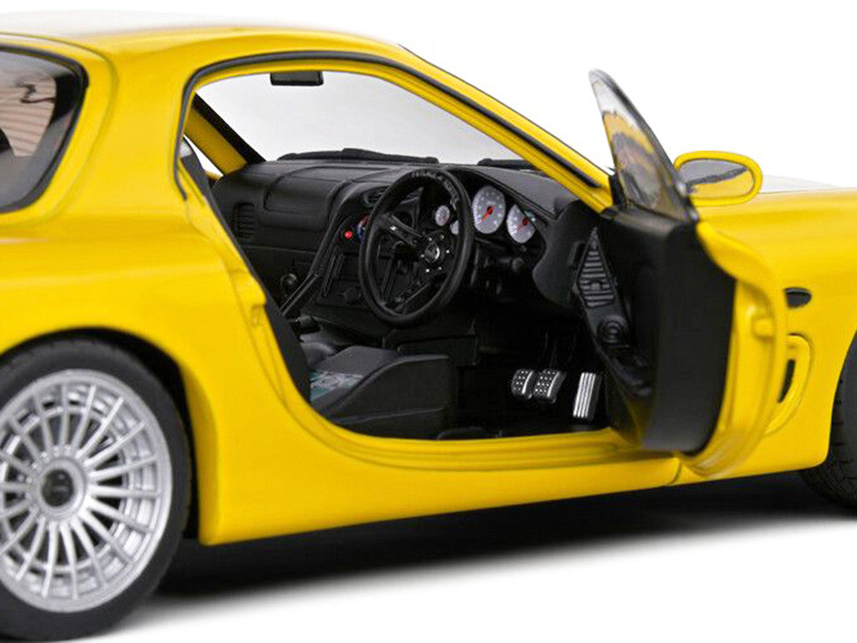 1994 Mazda RX7 Type RS (FD3RS) RHD (Right Hand Drive) Yellow 1/18 Diecast Model Car by Solido LuxuryLifeWay Online Store