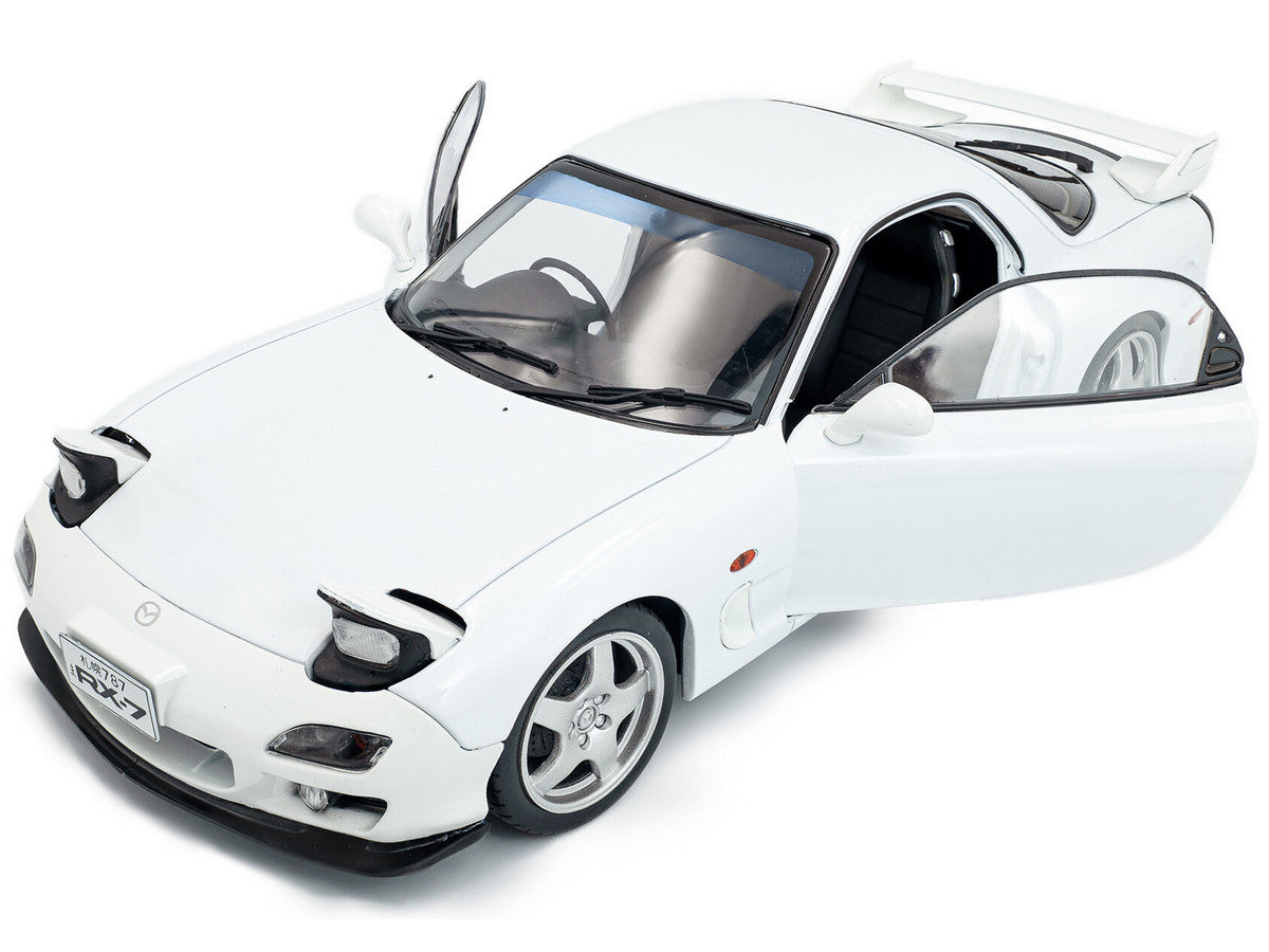 2001 Mazda RX7 Type RS (FD3S) RHD (Right Hand Drive) White 1/18 Diecast Model Car by Solido LuxuryLifeWay Online Store