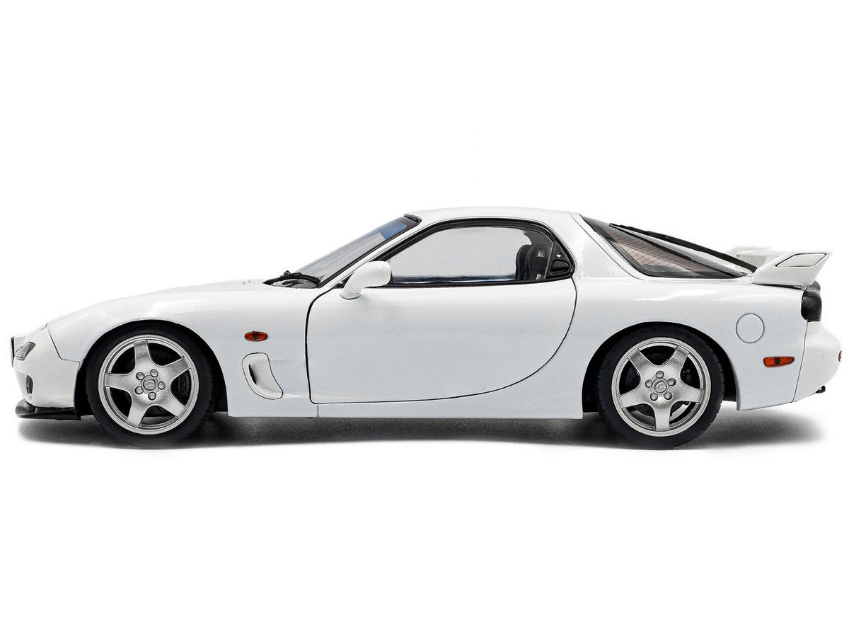 2001 Mazda RX7 Type RS (FD3S) RHD (Right Hand Drive) White 1/18 Diecast Model Car by Solido LuxuryLifeWay Online Store