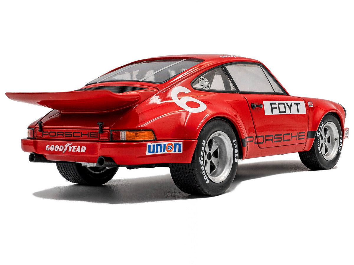 Porsche 911 IROC #6 A.J. Foyt "International Race of Champions" (1974) 1/18 Diecast Model Car by Solido LuxuryLifeWay Online Store