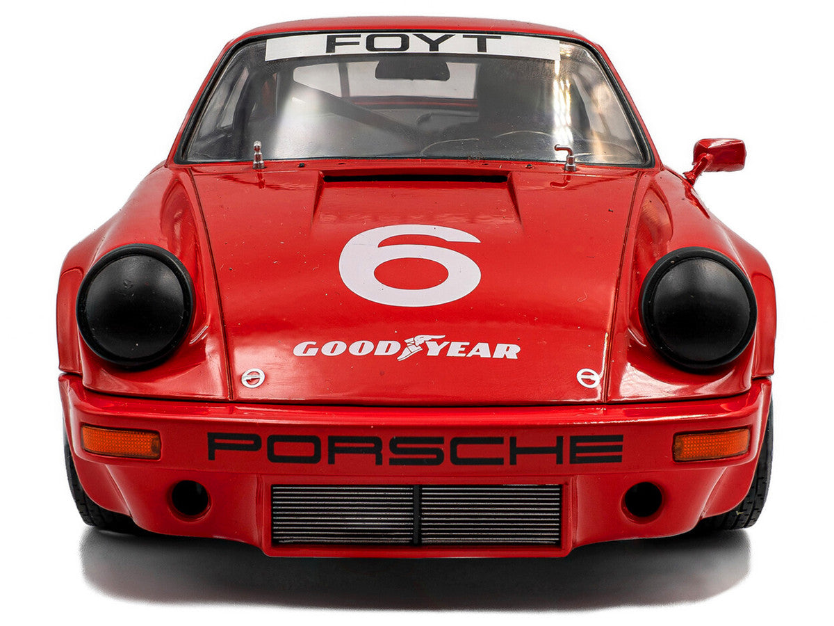 Porsche 911 IROC #6 A.J. Foyt "International Race of Champions" (1974) 1/18 Diecast Model Car by Solido LuxuryLifeWay Online Store