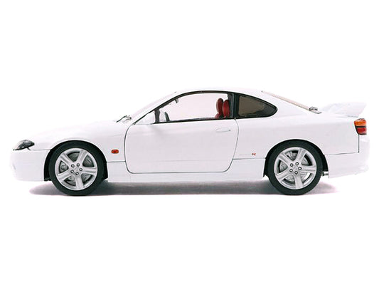 1999 Nissan Silvia (S15) Spec-R Aero RHD (Right Hand Drive) Aspen White 1/18 Diecast Model Car by Solido LuxuryLifeWay Online Store