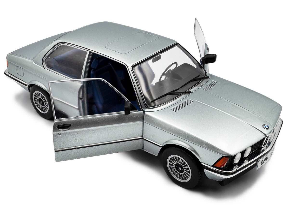 1980 BMW 323i Sapphire Blue Metallic 1/18 Diecast Model Car by Solido LuxuryLifeWay Online Store