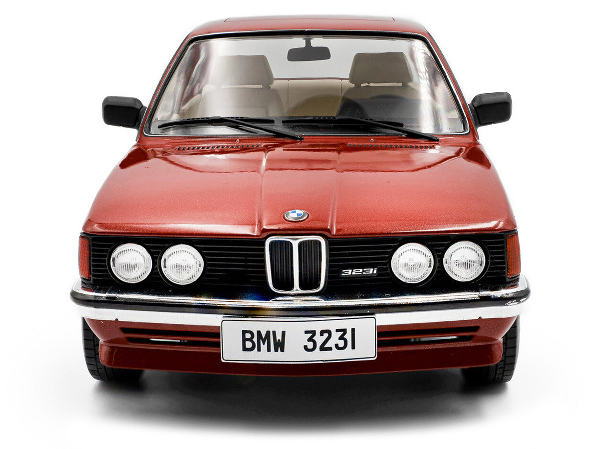 1980 BMW 323i Ruby Red Metallic 1/18 Diecast Model Car by Solido LuxuryLifeWay Online Store