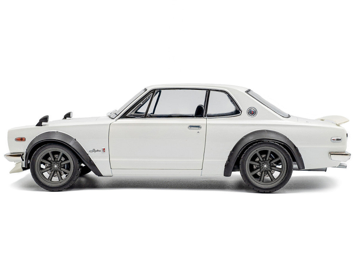 1970 Nissan Skyline (C10) Hakosuka RHD (Right Hand Drive) White 1/18 Diecast Model Car by Solido LuxuryLifeWay Online Store