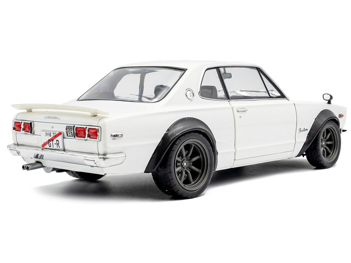1970 Nissan Skyline (C10) Hakosuka RHD (Right Hand Drive) White 1/18 Diecast Model Car by Solido LuxuryLifeWay Online Store