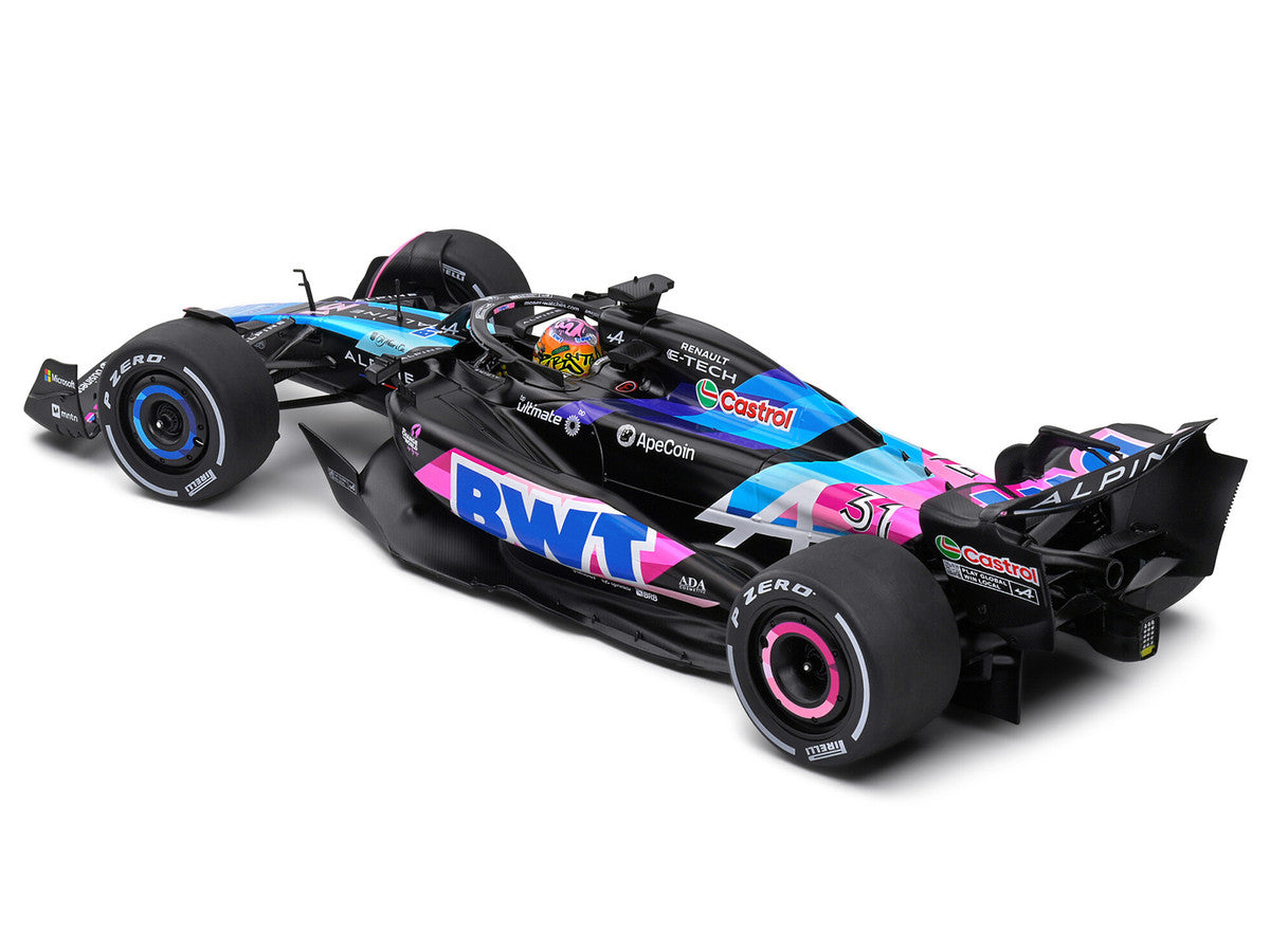 Alpine A524 #31 Esteban Ocon "BWT" Formula One F1 Miami GP (2024) "Competition" Series 1/18 Diecast Model Car by Solido LuxuryLifeWay Online Store