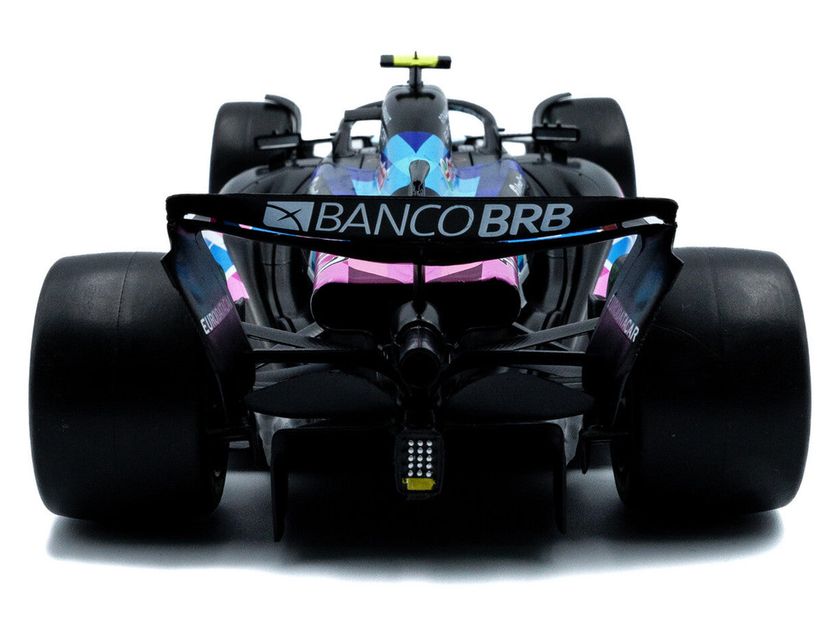 Alpine A524 #10 Pierre Gasly "BWT" 3rd Place Formula One F1 "Sao Paulo GP" (2024) "Competition" Series 1/18 Diecast Model Car by Solido LuxuryLifeWay Online Store