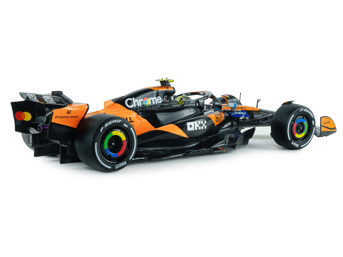 McLaren MCL39 #4 Lando Norris "OKX" Winner Formula One F1 "Australian GP" (2025) "Competition" Series 1/18 Diecast Model Car by Solido LuxuryLifeWay Online Store