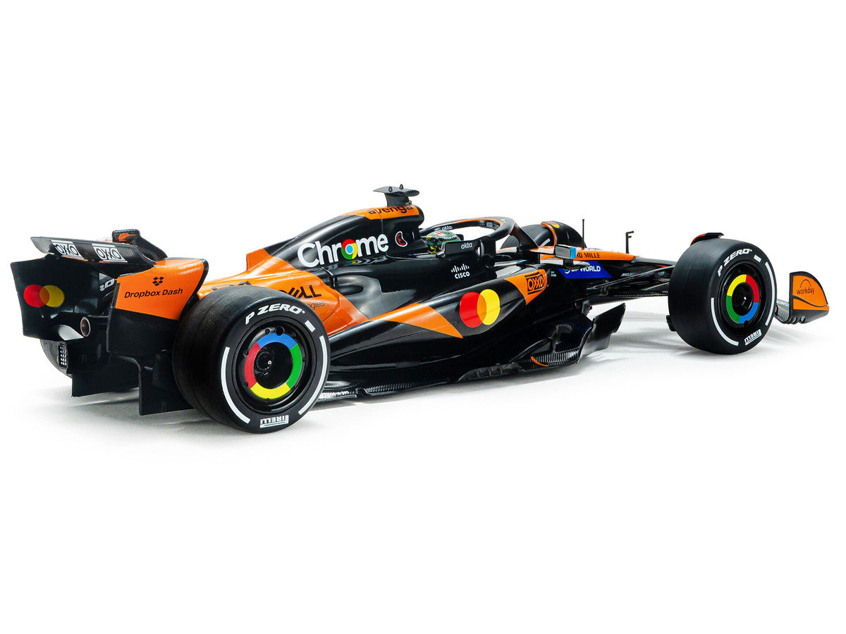 McLaren MCL39 #81 Oscar Piastri "OKX" Winner Formula One F1 "Chinese GP" (2025) "Competition" Series 1/18 Diecast Model Car by Solido LuxuryLifeWay Online Store