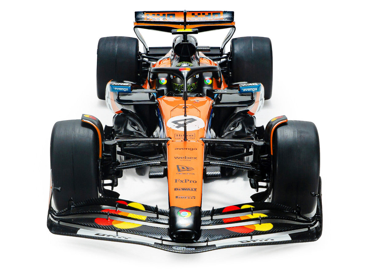 McLaren MCL39 #4 Lando Norris "OKX" Winner Formula One F1 "Monaco GP" (2025) "Competition" Series 1/18 Diecast Model Car by Solido LuxuryLifeWay Online Store