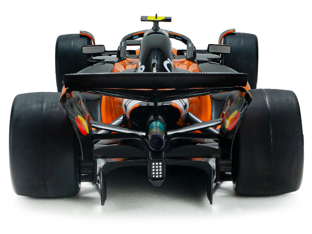 McLaren MCL39 #4 Lando Norris "OKX" Winner Formula One F1 "Monaco GP" (2025) "Competition" Series 1/18 Diecast Model Car by Solido LuxuryLifeWay Online Store