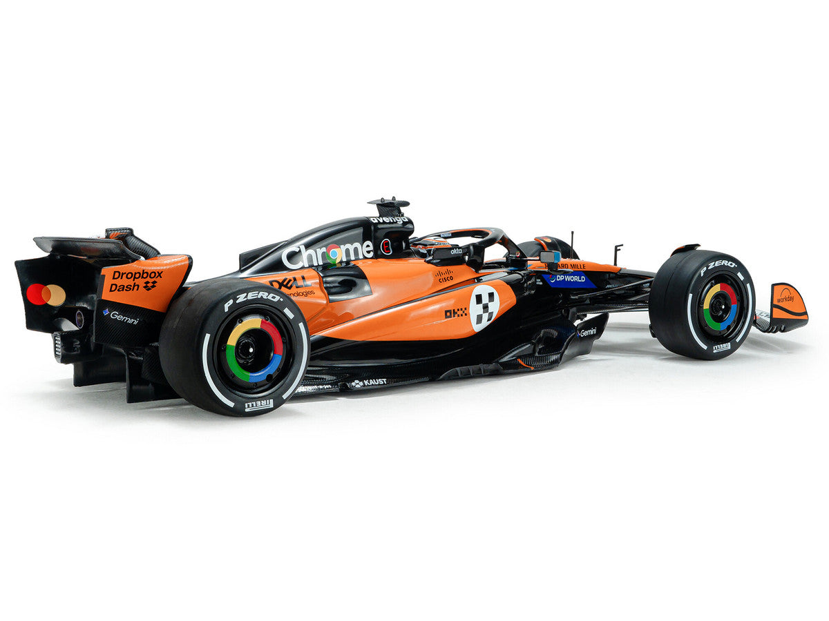 McLaren MCL39 #81 Oscar Piastri "OKX" 3rd Place Formula One F1 "Monaco GP" (2025) "Competition" Series 1/18 Diecast Model Car by Solido LuxuryLifeWay Online Store