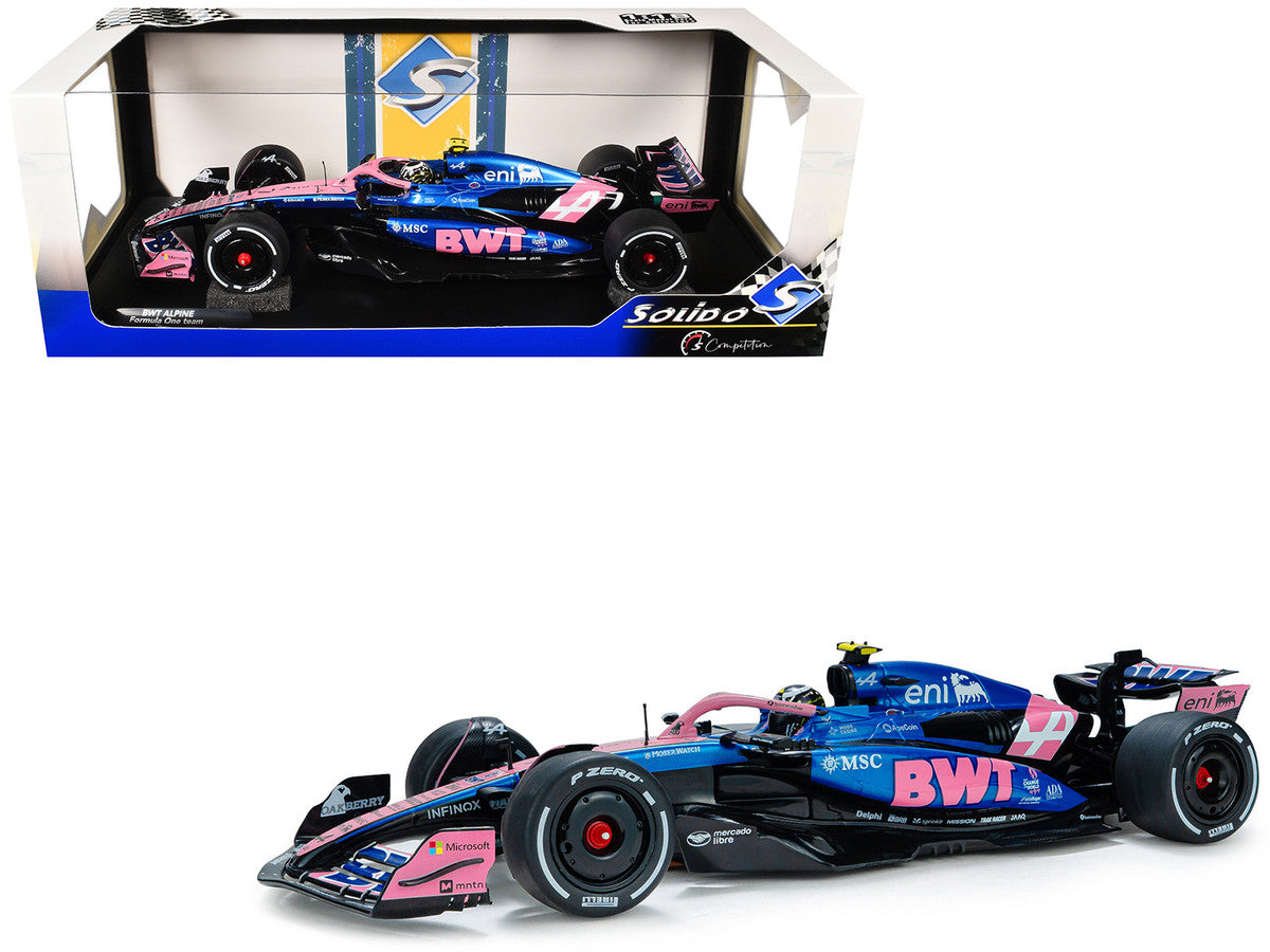 Alpine A525 #7 Jack Doohan "BWT" Formula One F1 "Chinese GP" (2025) "Competition" Series 1/18 Diecast Model Car by Solido LuxuryLifeWay Online Store
