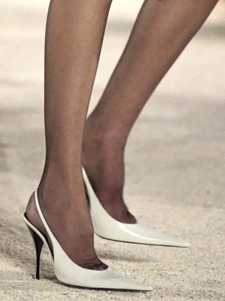 2026 Spring/Summer New Pointed Stiletto Sandals Fashionable and Sexy Party Wedding Women's High Heel Sandals LadyShow.Store