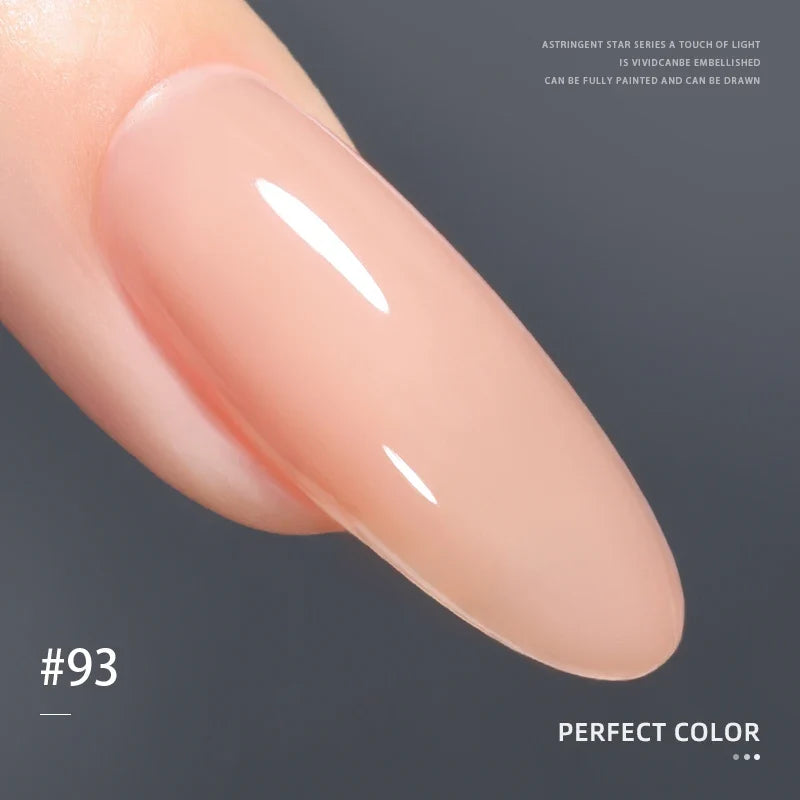 PERFECT COLOR  4-in-1 Builder Nail Gel,20g 12 Colors Rubber Base Gel Polish,Extension for DIY Salon Girls Home,Nail Art Brushes Tri Light Beauty