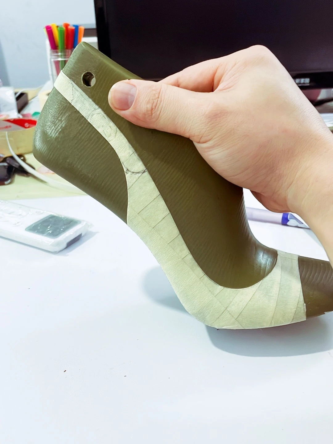 Black Fish Mouth Open toed Ultra High Heels 12cm Rear Tripstrap Thin Heel European and American Sexy Women's Large Sandals Pi-Mart
