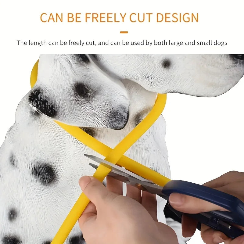 Pet Dog LED Light Collar Luminous Anti-Lost Dog Collar USB Rechargeable Dog Necklace Collar Pi-Mart