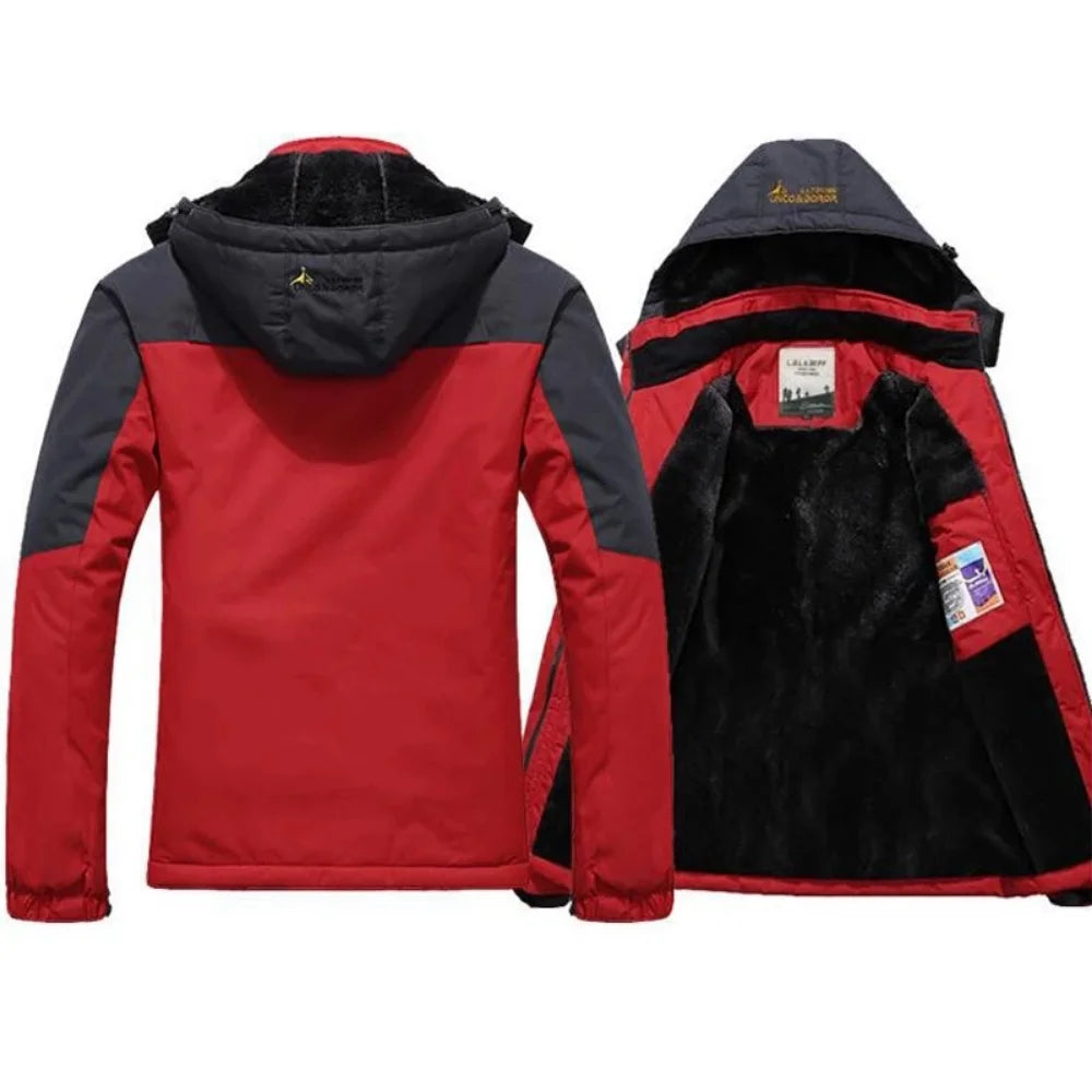 Winter Parka Men Windbreak Plus Thick Warm Windproof Fur Coats Male Military Hooded Anorak Jackets Men's Winter Jackets Pi-Mart