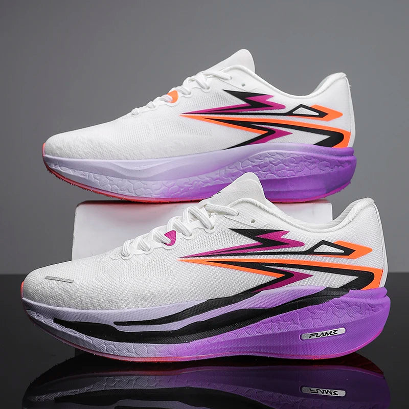 2026 Marathon Sneakers Athletic Men Shoes Carbon Board Comfortable High Quality Sports Nonskid Running Shoes Women Air Cushion Pi-Mart